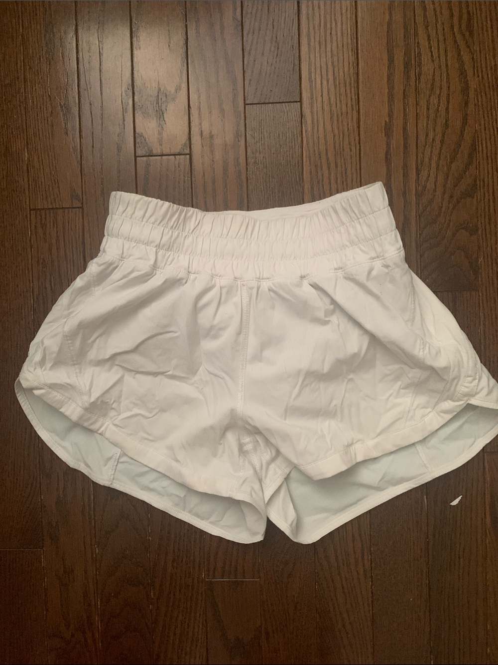 lululemon athletica White Lightweight Athletic Shorts
